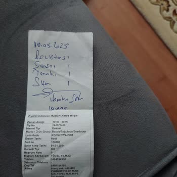 Bosch Buzdolabında Gereksiz Parça Değişimi Ve Yüksek Ücret Mağduriyeti