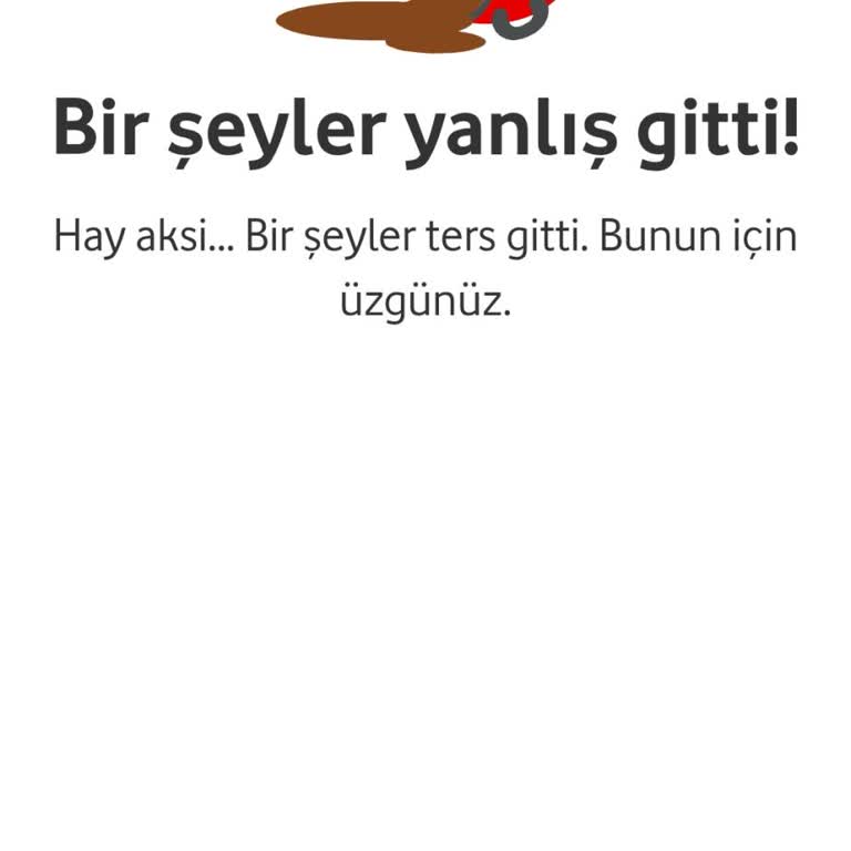 Vodafone Hediye Çarkı Sürekli Hata Veriyor, Sorun Çözülmüyor