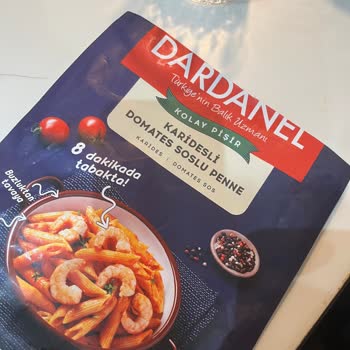 Dardanel Karidesli Domates Soslu Penne Ürününden Makarna Ve Sos Çıkmadı