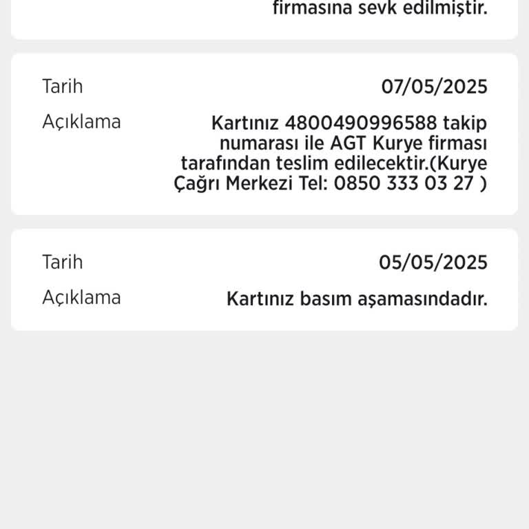 Kurye Kartımı Teslim Etmiyor, Sürekli Oyalıyor