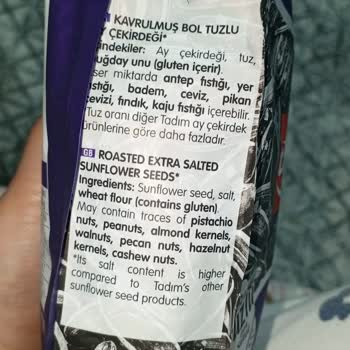 Tadım Çekirdeğin İçi Bozuk Acı Bir Tad Olarak Çıkıyor