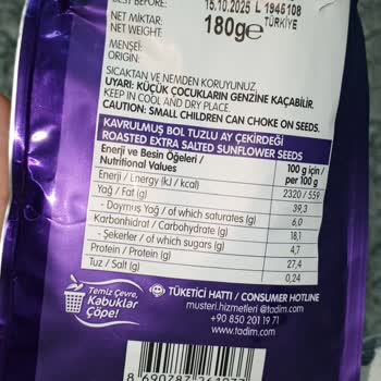 Tadım Çekirdeğin İçi Bozuk Acı Bir Tad Olarak Çıkıyor