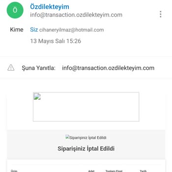 Yanlış Ürün Nedeniyle Hayal Kırıklığı Ve Güven Kaybı