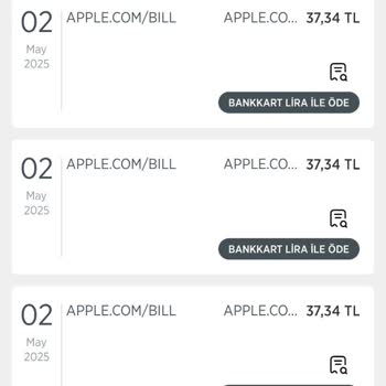 Apple Bill'den İznim Olmadan Yüksek Tutar Çekildi