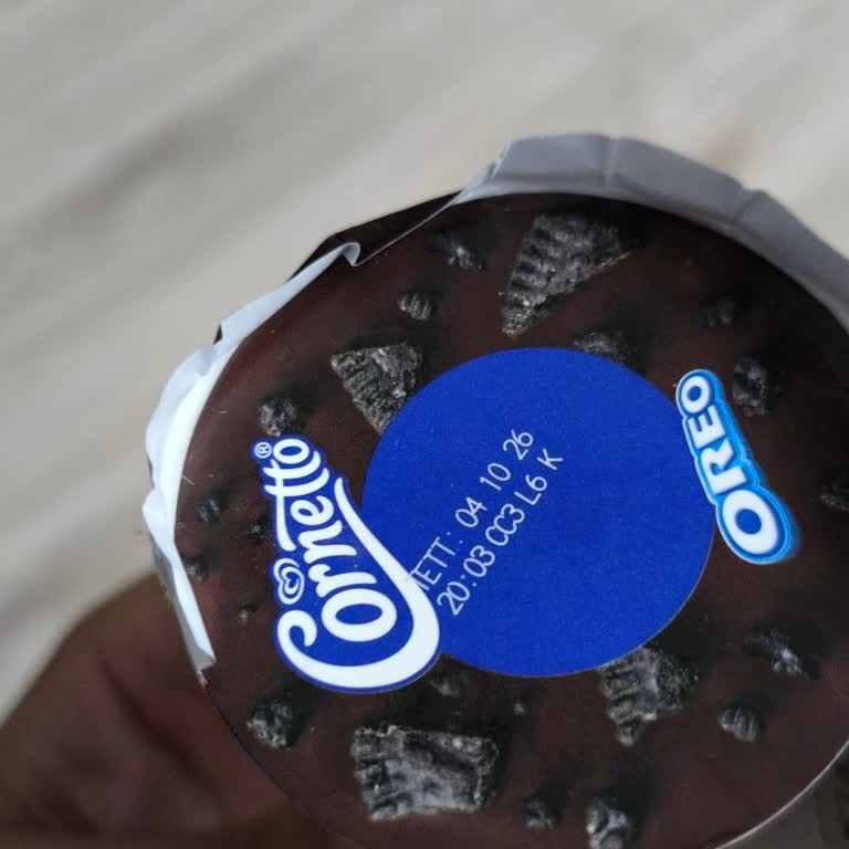 Algida Oreo Cornet Dondurmada Eksik Gramaj Ve Kalite Sorunu