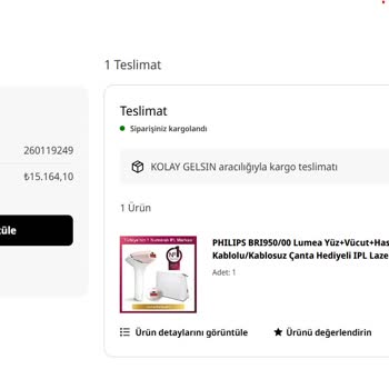 Sıfır Alınan Epilasyon Cihazı Bozuk Çıktı İade Talebim Hijyen Gerekçesiyle Reddedildi