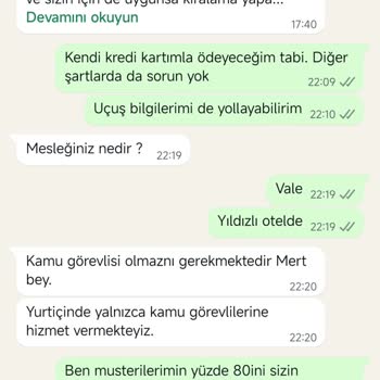 Kamu Çalışanı Olmadığım İçin Araç Kiralayamadım, Müşteri Memnuniyeti Sıfır