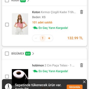 İptal Edilen Siparişe Verilen Kupon Kullanılamıyor, Müşteri Hizmetleri İlgisiz