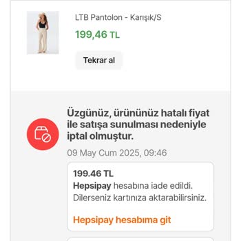 Yanlış Fiyatla İptal Edilen Siparişler Ve Yetersiz Telafi Kuponu Mağduriyeti