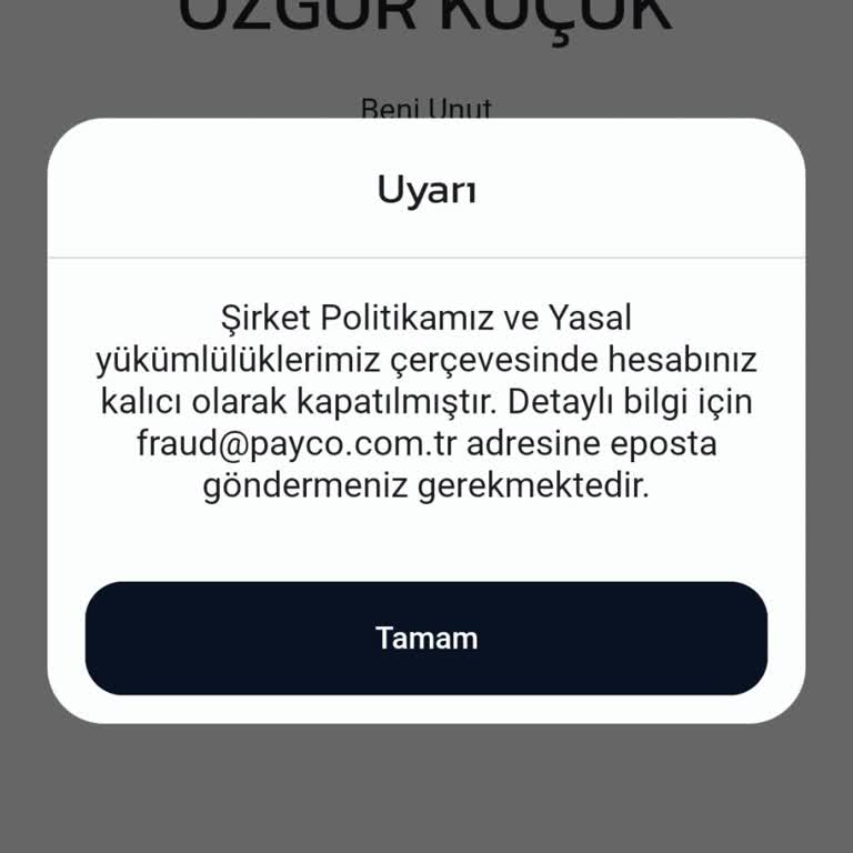Hesabım Sebepsiz Yere Kapandı, Param İade Edilmiyor!