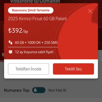 Vodafone Sadık Müşterilere Yüksek Fiyat Yeni Gelenlere Avantajlı Paket