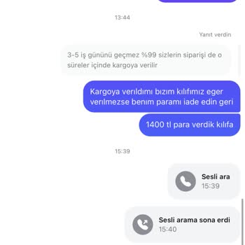 Teslimat Süresi Sürekli Değişiyor Müşteri Mağdur Ediliyor