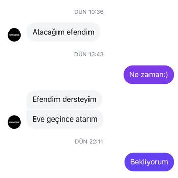 Sipariş Bilgisi Verilmeyen Markadan Güven Kaybı