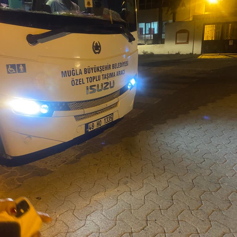Muğla Büyükşehir Belediyesi Muğla Bodrum Otobüs Şoförleri Şikayeti