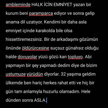 Polis Müdahalesi Sonucu Sağlık Sorunları Ve Hakaret Mağduriyeti