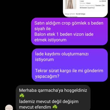 Görseldeki Gibi Olmayan Ürünler İçin İade Hakkım Engellendi