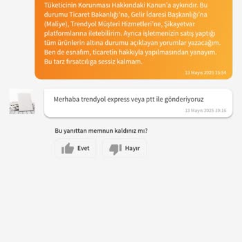 Sipariş İptali ve Fiyat Artışı Hakkında Şikayet