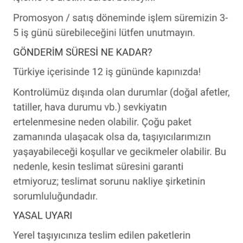 Satın Aldığım Elbisenin Kargoya Verilmemesi Ve İletişimsizlik