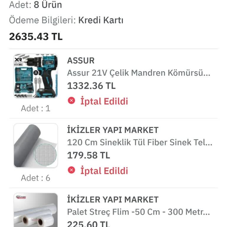 Siparişim Gönderilmedi Ve Mesajlarıma Cevap Verilmedi