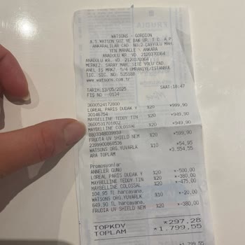Watsons Mağazalarında İndirimli Fiyat Karmaşası Ve İade Zorluğu Yaşadım