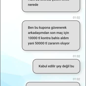 Kazandığım Kupon Bedeli Ödenmedi Siteden Farklı Kurallar Sunuluyor