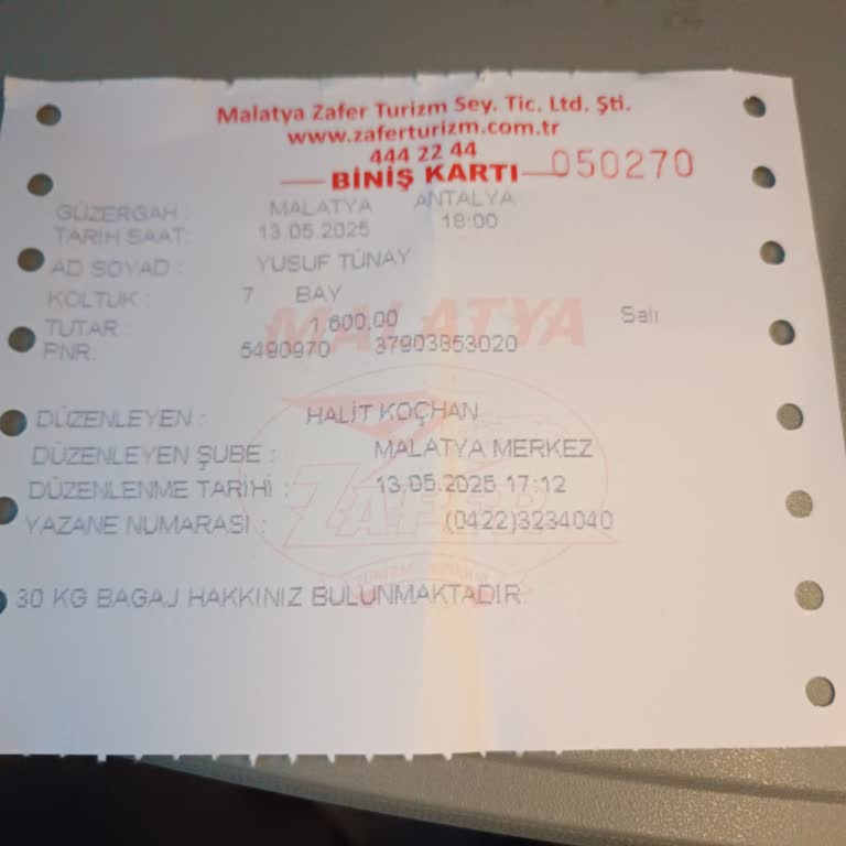 Antalya Hal Kavşağında Otobüs İndirme Sorunu