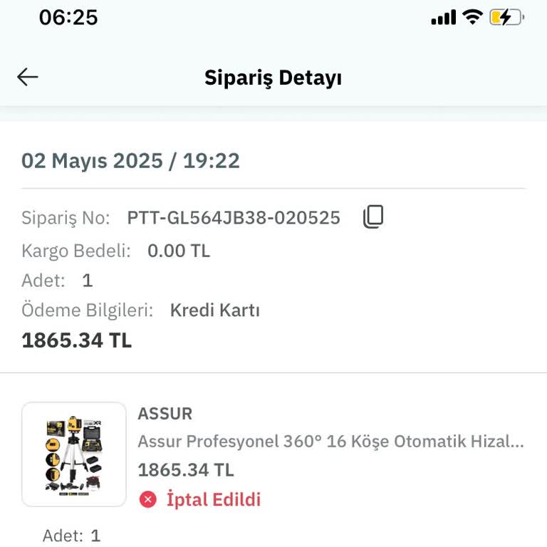 Assur Siparişim Gönderilmedi, Mağaza Ve Epttavm Çözüm Sunmadı!