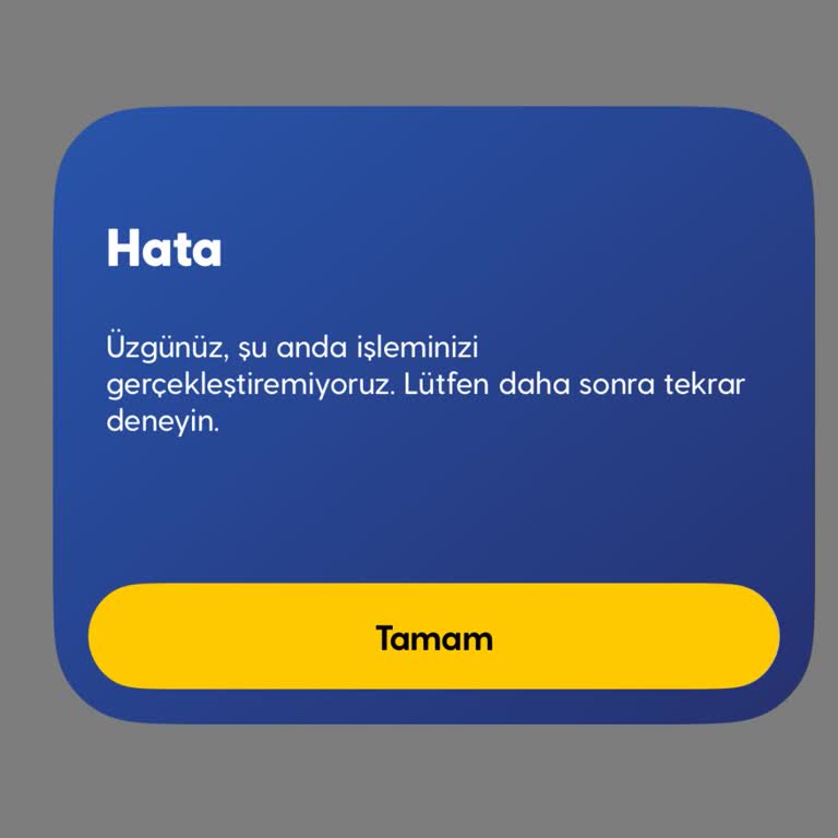 Yapboz Tarifesinde Paket Değişikliği Hatası Ve Çözüm Eksikliği