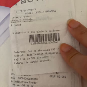 Boyner'den Aldığım Pantolonlar Teslim Edilmedi, Mağdur Edildim