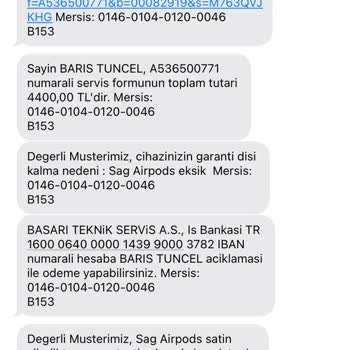 Airpods Pro 2 Servis Sürecinde Kayıp Parça Ve Yüksek Ücret Mağduriyeti