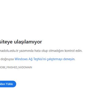 AÖF Dijital Ders Programına Girişte Aylardır Süren Hata