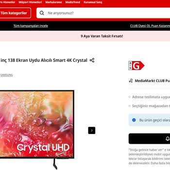 Web Sitesinde Anlık Fiyat Değişikliğiyle Müşteri Yanıltılıyor