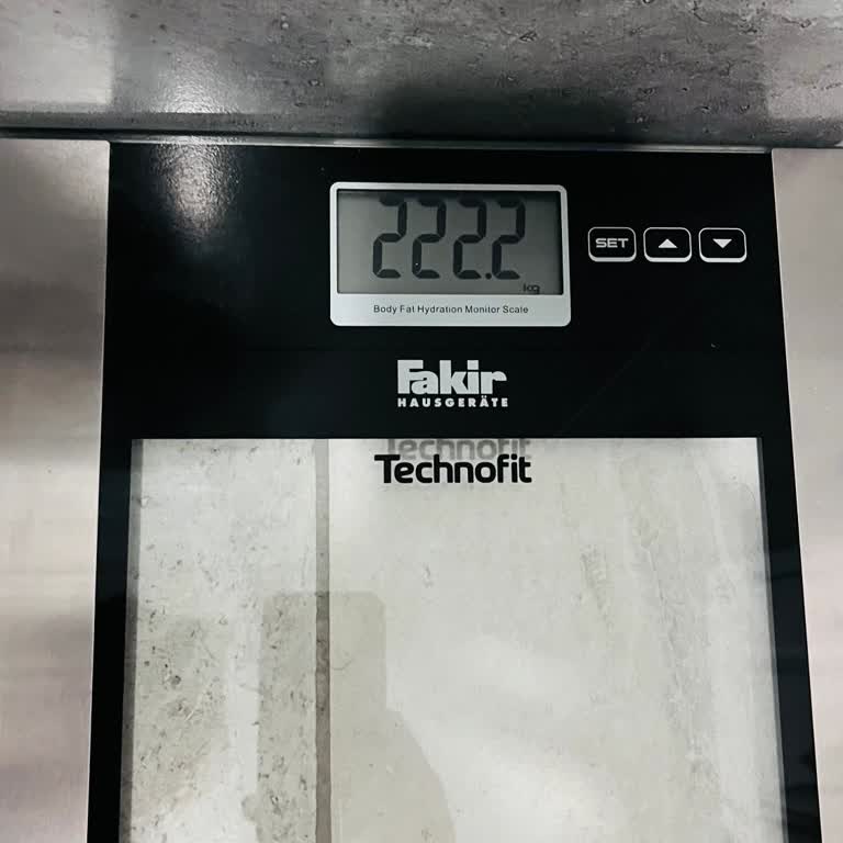 Tartı Hatalı Sonuçlar Veriyor, Çözüm Bekliyorum