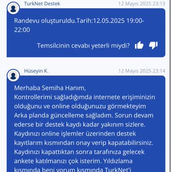 TurkNet'te Sürekli İnternet Kesintisi Ve Yetersiz Müşteri Hizmetleri