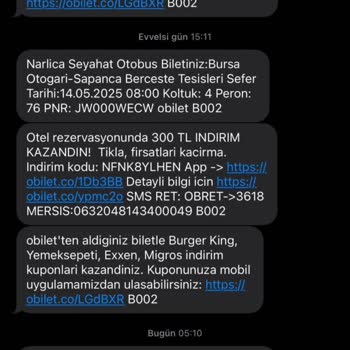 Otobüsün Zamanından Önce Hareket Etmesi Nedeniyle Mağduriyet Yaşadım