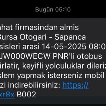 Otobüsün Zamanından Önce Hareket Etmesi Nedeniyle Mağduriyet Yaşadım