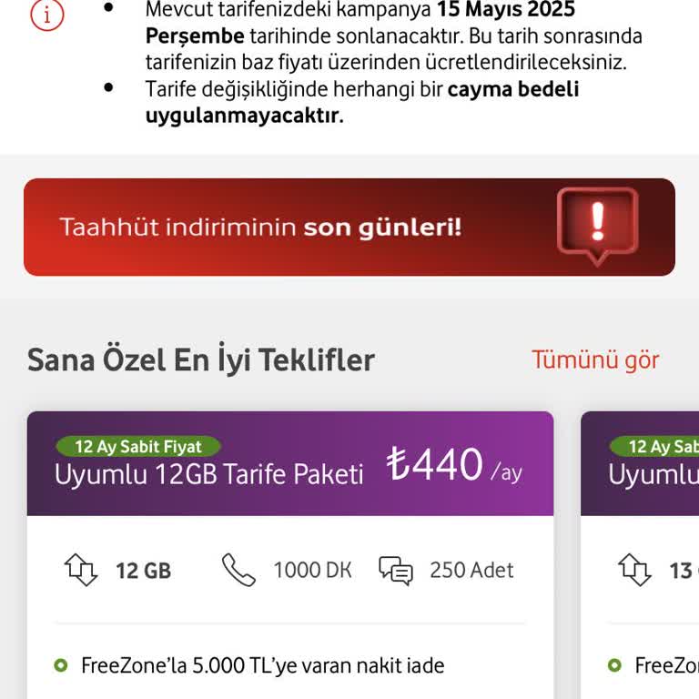 Tarife Yenilemede Tutarsız Fiyatlandırma Ve Mağduriyet