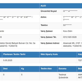 11 Gündür Teslim Edilemeyen Kargo Ve Şube Karmaşası