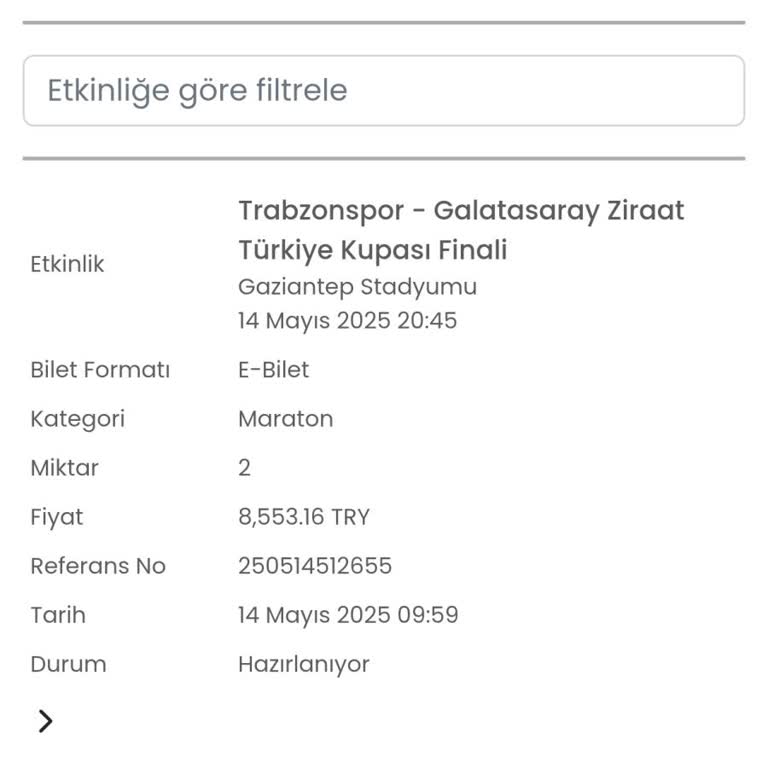 Aldığım Maç Biletleri Hâlâ Ulaşmadı, Maça Girememe Endişesi