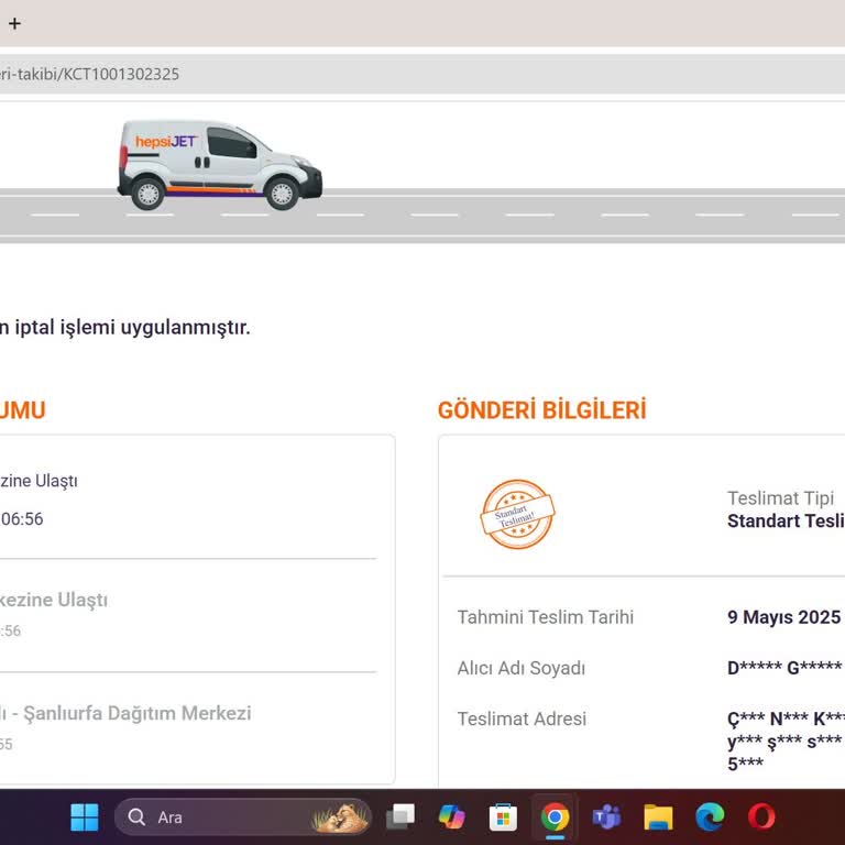 Koçtaş Ve Hepsijet'ten İade Ve İletişim Sorunu