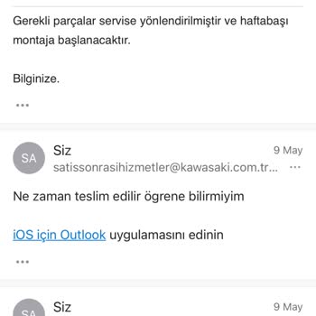Kawasaki Satış Sonrası Destek Ve İletişim Sorunları