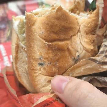 Küflü Hamburger Ve Mağaza Müdürünün İlgisiz Tavrı