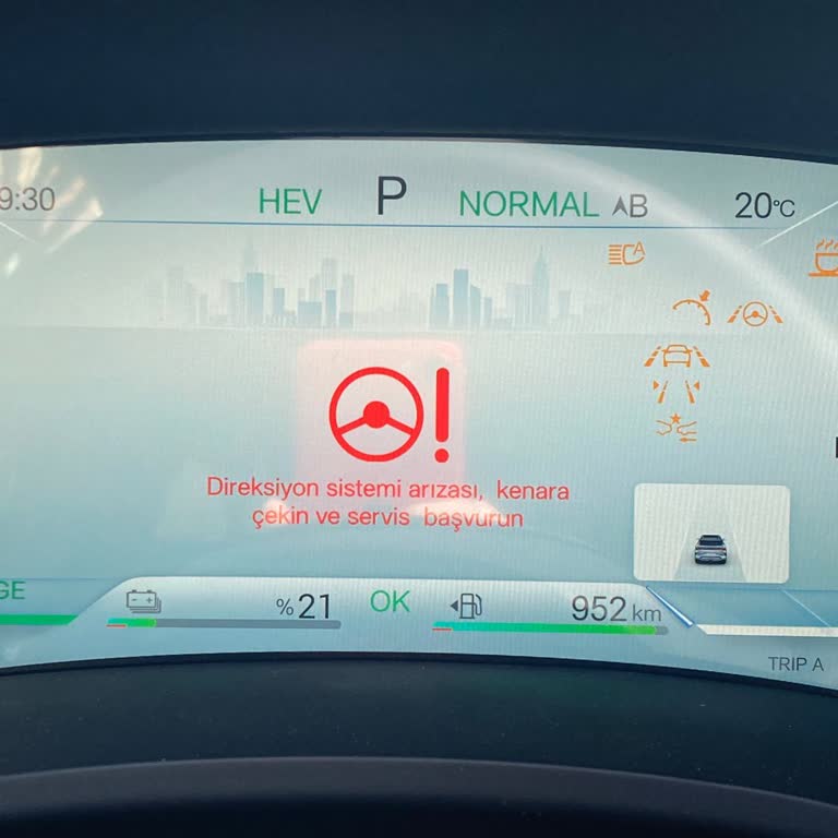 Sıfır Araçta Sürekli Elektronik Arıza Ve Servis Sorunu