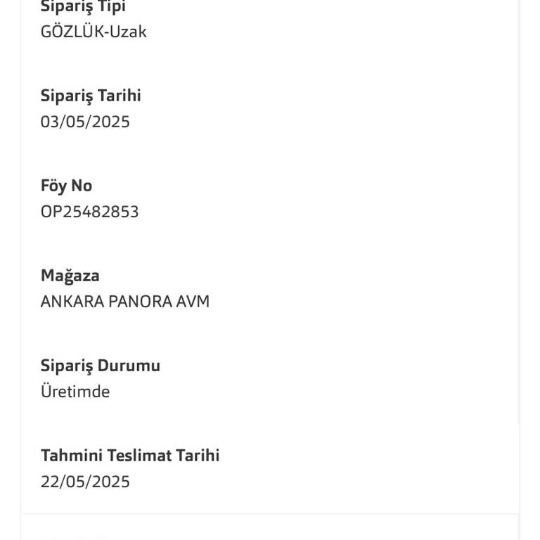 Atasun Optik'te Hatalı Cam Teslimatı Ve Yetersiz Çözüm Süreci