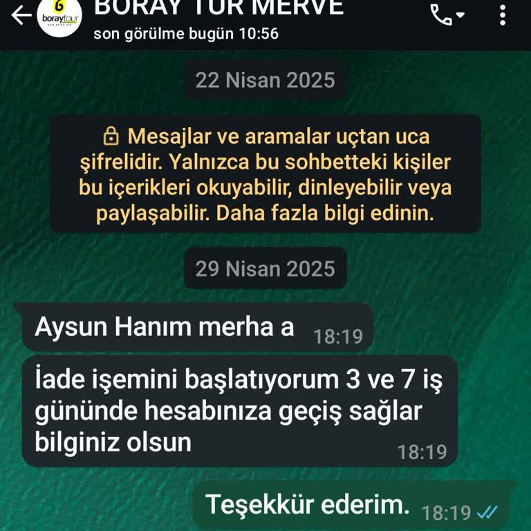 İptal Edilen Turun Ücreti Hâlâ İade Edilmedi