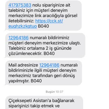 Yanlış Çiçek Gönderimi Ve Çözülmeyen Şikayet