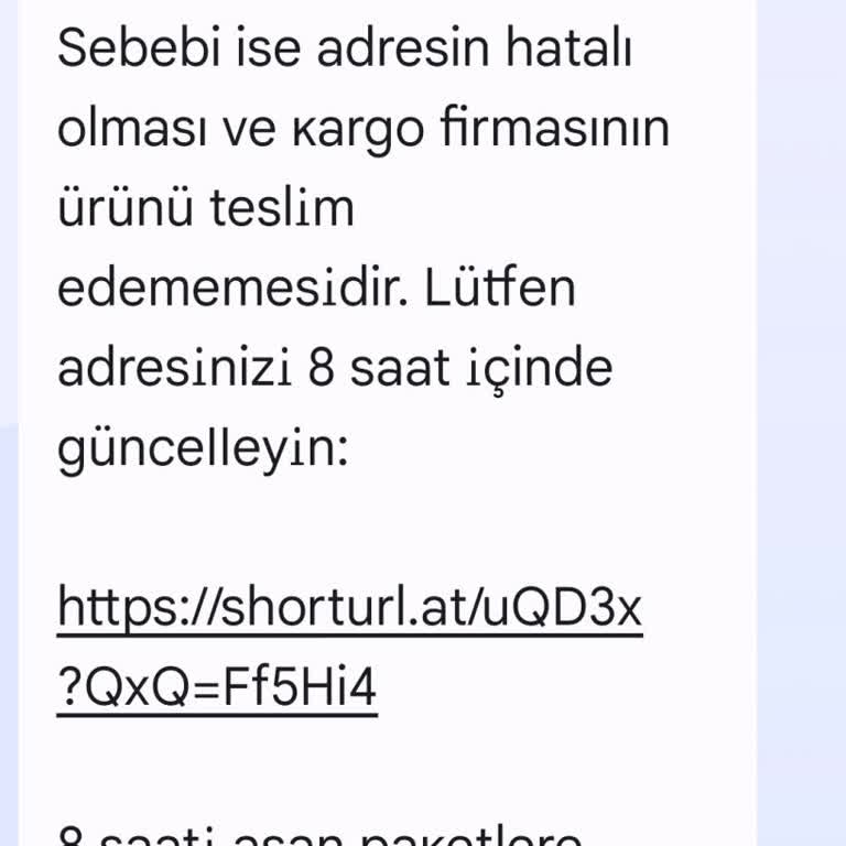 İzinsiz Kişisel Veri Kullanımı Ve Sahte Mesaj Yoluyla Mağduriyet Riski Hakkında Şikayet