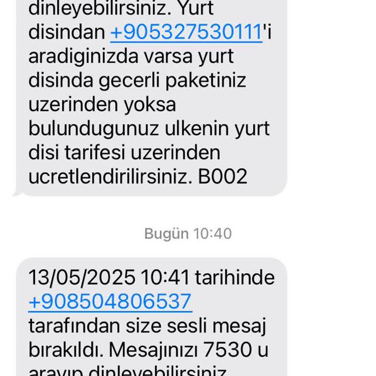 Bilinmeyen Numaradan Sürekli Arama Ve Sesli Mesaj Rahatsızlığı