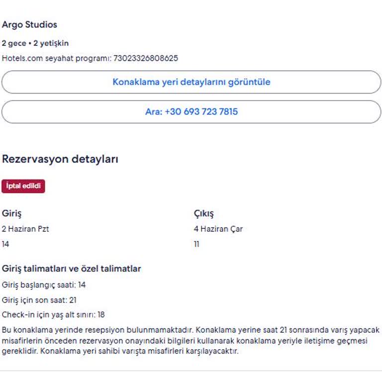 Geri Ödeme Yapılmadı Ve Müşteri Hizmetlerine Ulaşılamıyor