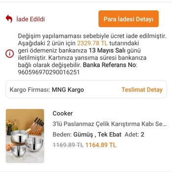 Yanlış Ürün Gönderimi Ve Fiyat Artışıyla Mağduriyet Yaşadım